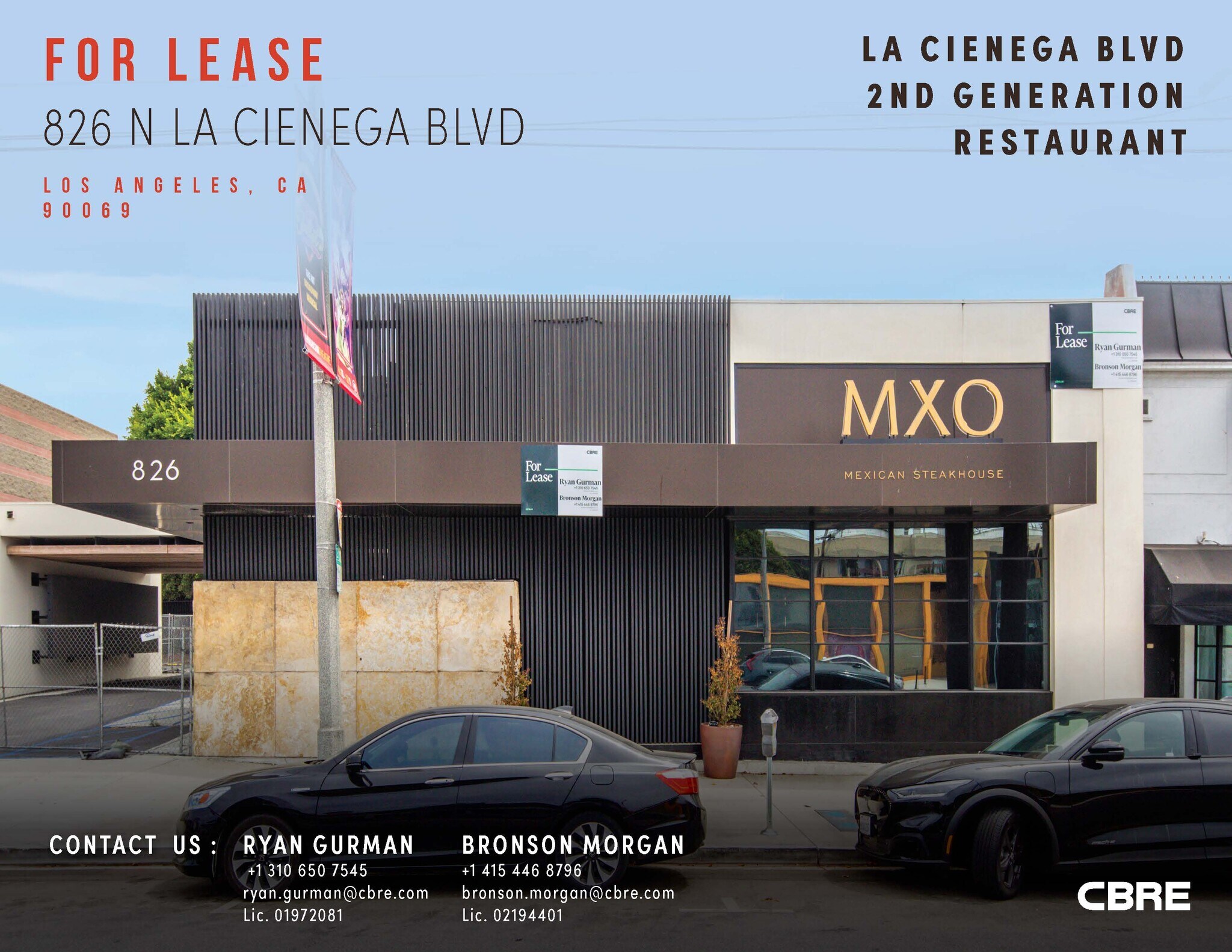 826 N La Cienega Blvd, West Hollywood, CA à vendre Photo du bâtiment- Image 1 de 1