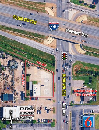 Plus de détails pour 7401 S May Ave, Oklahoma City, OK - Terrain à vendre