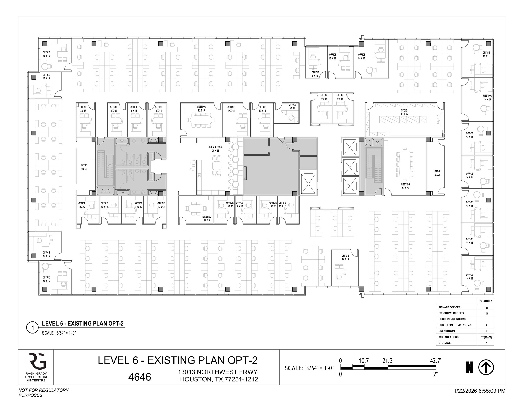 4646 W Sam Houston Pky N, Houston, TX for lease Site Plan- Image 1 of 1