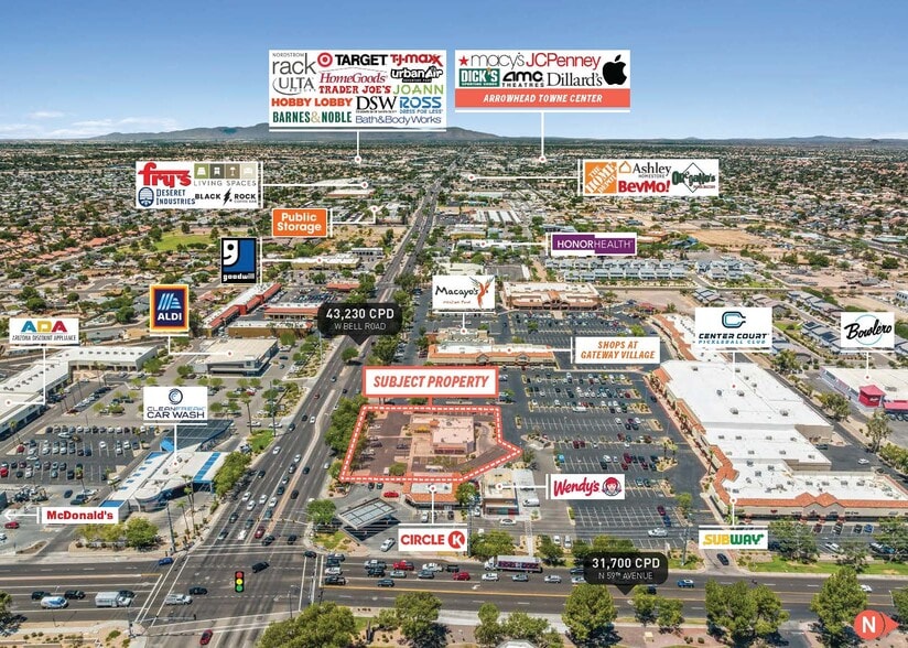 5912-5920 W Bell Rd, Glendale, AZ for sale - Building Photo - Image 3 of 6