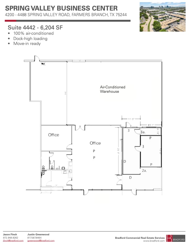 4440-4460 Spring Valley Rd, Dallas, TX for lease Floor Plan- Image 1 of 1