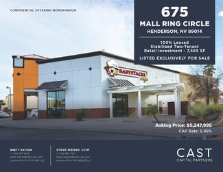 More details for 675 Mall Ring Cir, Henderson, NV - Retail for Sale