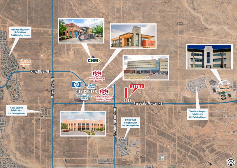 NEQ Paseo Del Volcan, Rio Rancho, NM à vendre - Photo du bâtiment - Image 2 de 4