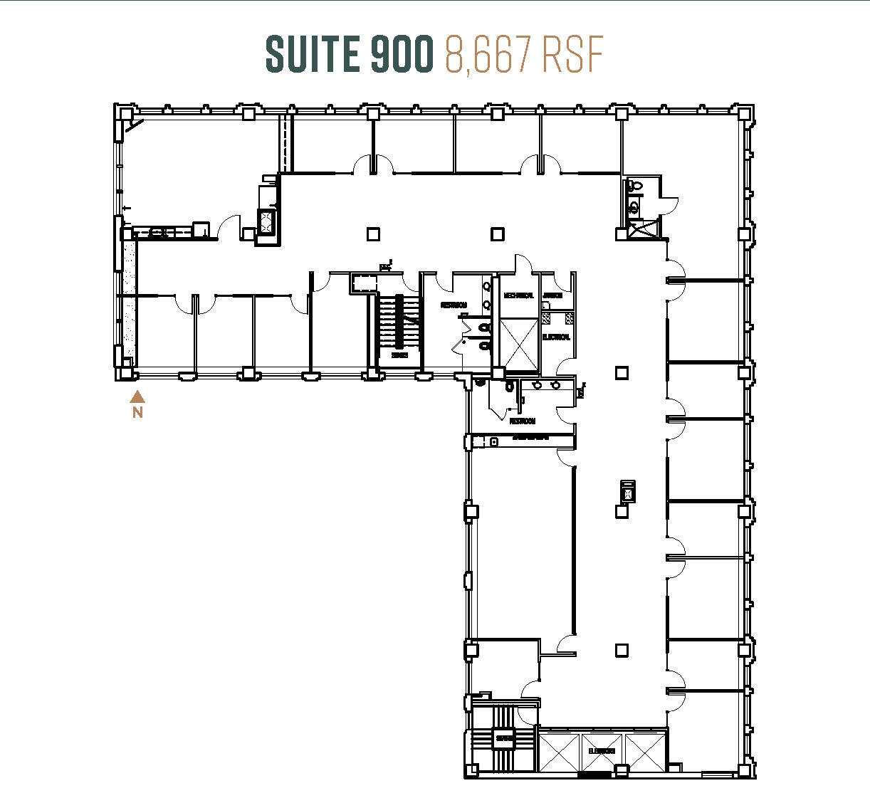 1425 4th Ave, Seattle, WA à louer Plan d’étage- Image 1 de 1