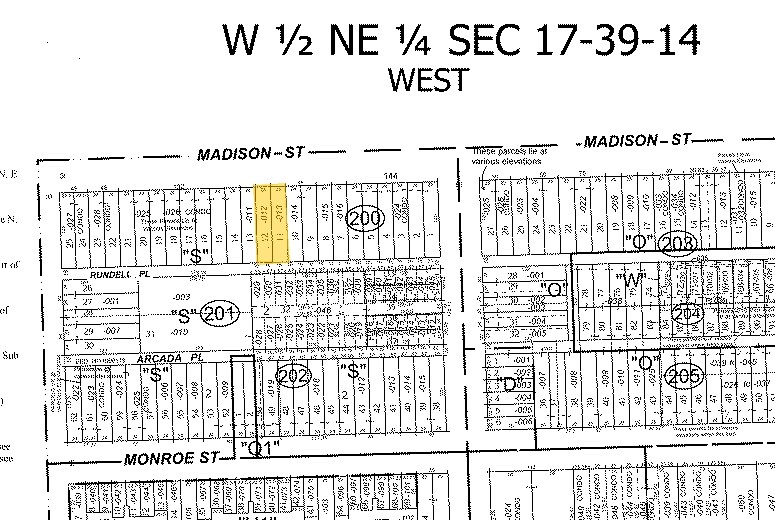 1141 W Madison St, Chicago, IL à louer - Plan cadastral - Image 3 de 3