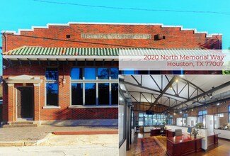 Plus de détails pour 2020 N Memorial Way, Houston, TX - Flex à vendre
