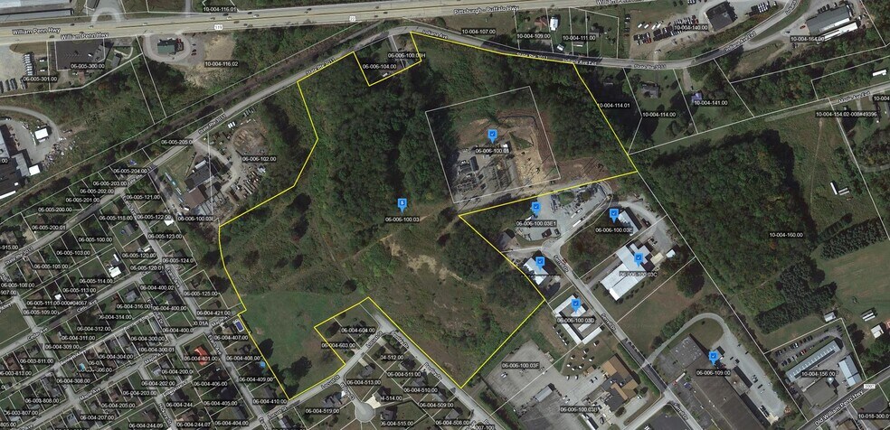 Indiana Ave, Blairsville, PA à vendre - Plan cadastral - Image 2 de 2