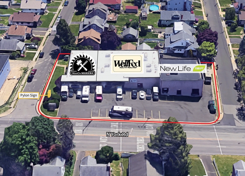 735 N York Rd, Willow Grove, PA for sale - Building Photo - Image 1 of 9