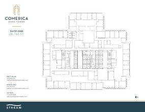 1717 Main St, Dallas, TX for lease Floor Plan- Image 1 of 1