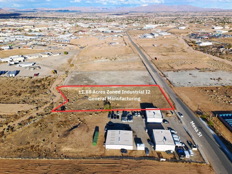 Mesa St, Hesperia, CA à vendre - Aérien - Image 3 de 7