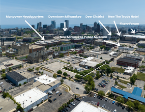 424 W Cherry St, Milwaukee, WI for lease Aerial- Image 1 of 1