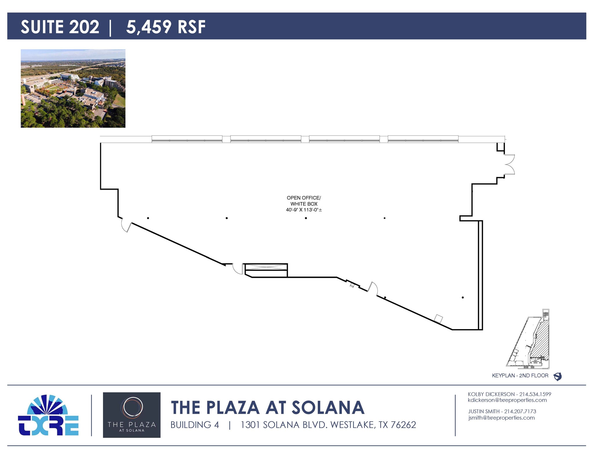 1301 Solana Blvd, Westlake, TX à louer Plan d  tage- Image 1 de 1