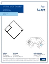 11777 Katy Fwy, Houston, TX à louer Plan d’étage- Image 2 de 2