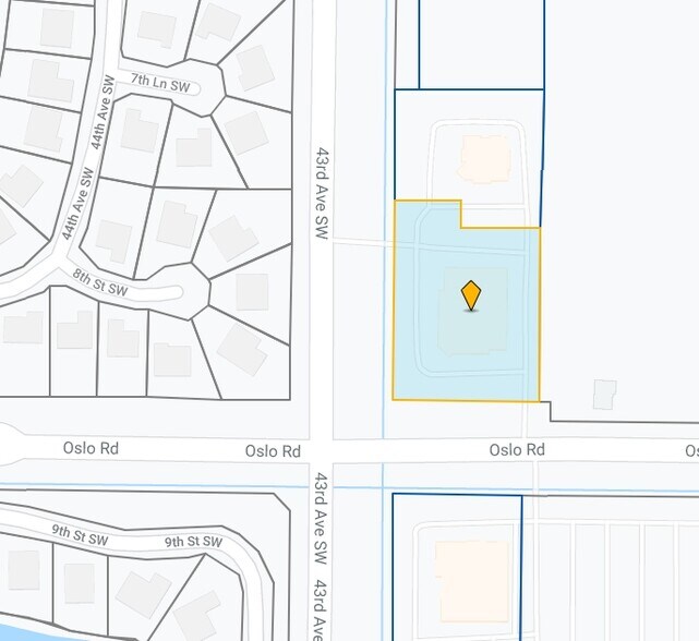 850 43rd Ave SW, Vero Beach, FL à vendre - Plan cadastral - Image 1 de 1