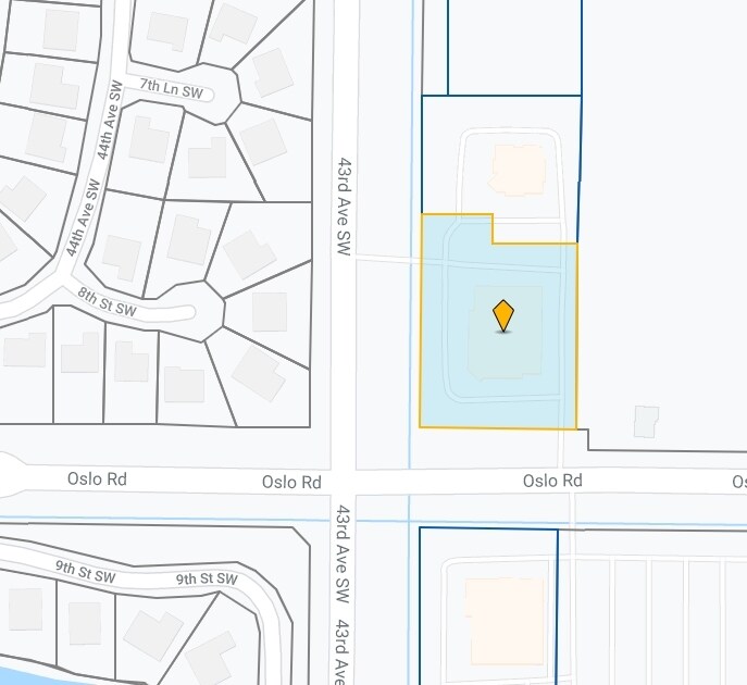 850 43rd Ave SW, Vero Beach, FL à vendre Plan cadastral- Image 1 de 2