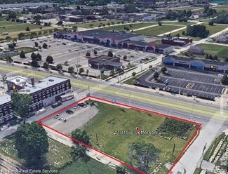 Plus de détails pour 11015-11039 E Jefferson Ave, Detroit, MI - Terrain à vendre