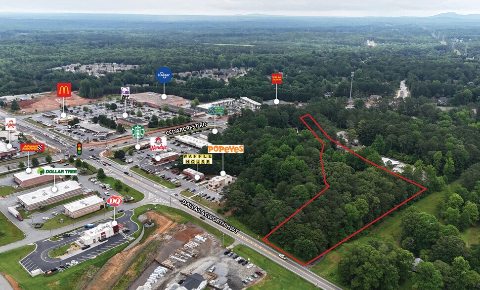 8542 Dallas Acworth Hwy, Dallas, GA à vendre - Photo du bâtiment - Image 3 de 3