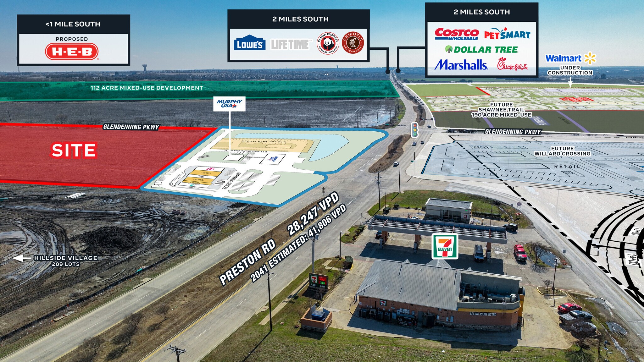 NEQ Preston Rd, Celina, TX à vendre Photo principale- Image 1 de 3