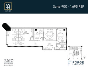 5944 Luther Ln, Dallas, TX for lease Floor Plan- Image 1 of 1