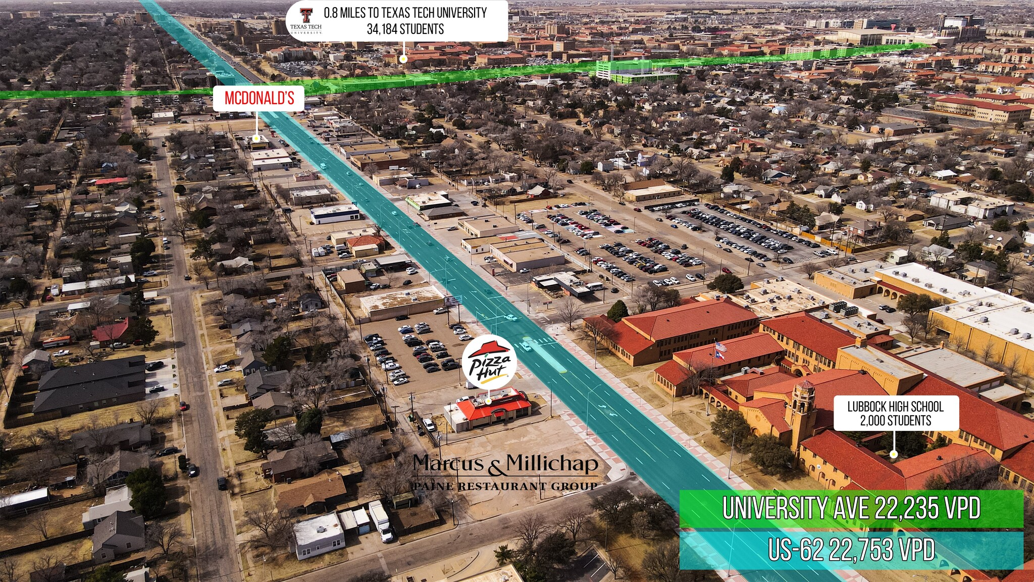 2109 19th St, Lubbock, TX à vendre Photo du bâtiment- Image 1 de 7