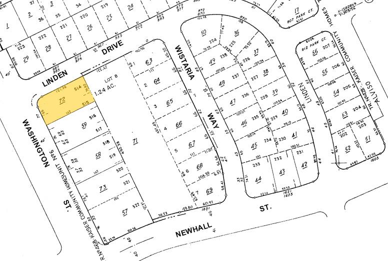 71 Washington St, Santa Clara, CA for lease - Plat Map - Image 2 of 15