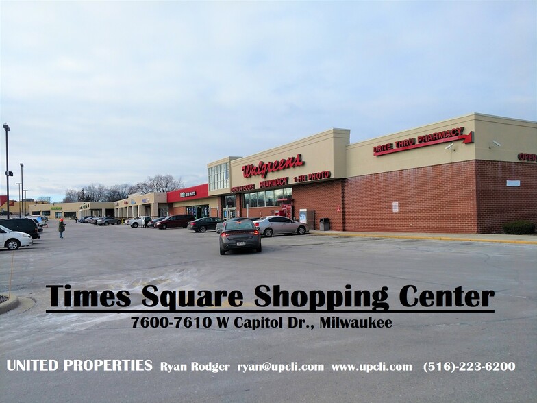 7600-7610 W Capitol Dr, Milwaukee, WI for lease - Building Photo - Image 1 of 11