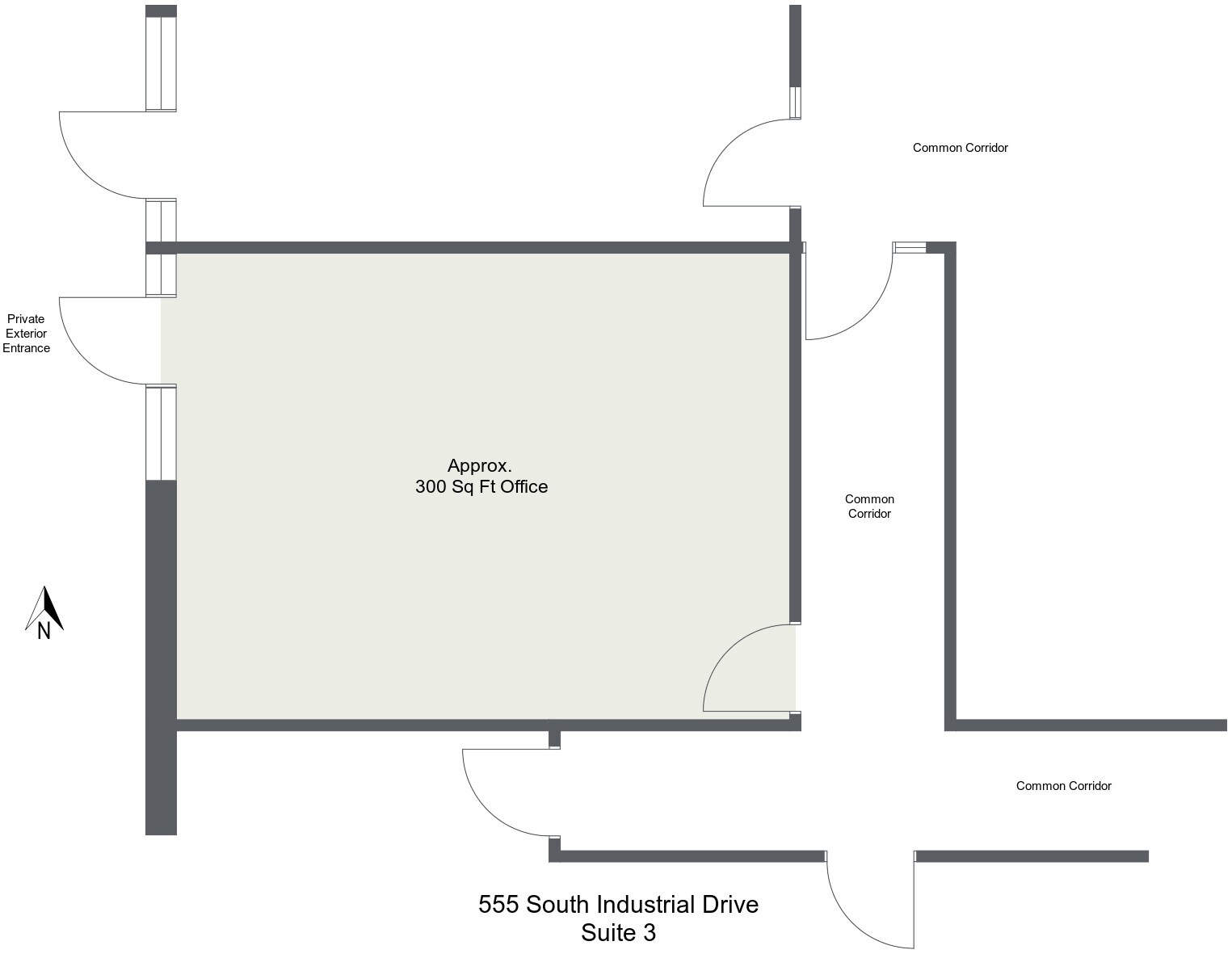 555 S Industrial Dr, Hartland, WI à louer Plan d’étage- Image 1 de 1