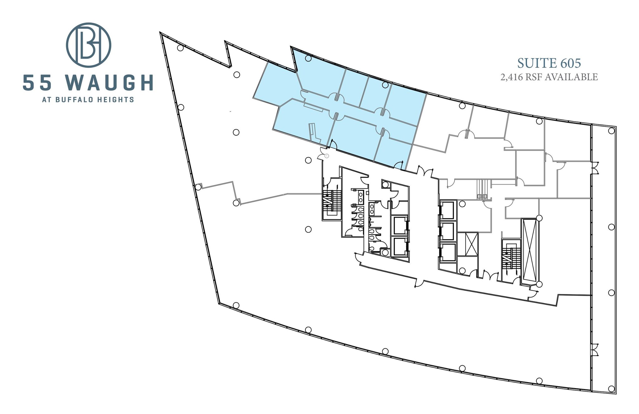 55 Waugh Dr, Houston, TX à louer Plan d  tage- Image 1 de 1