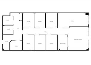 625 Mount Clinton Pike, Harrisonburg, VA à louer Plan d’étage- Image 1 de 1