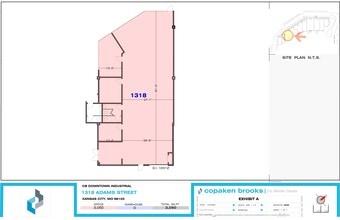 1300-1322 Adams St, Kansas City, KS à louer Plan d’étage- Image 1 de 5