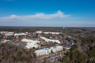 530 New Waverly Pl, Cary, NC - AERIAL  map view