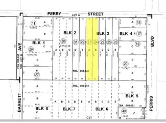 Plus de détails pour 91 W Perry St, Perris, CA - Terrain à vendre