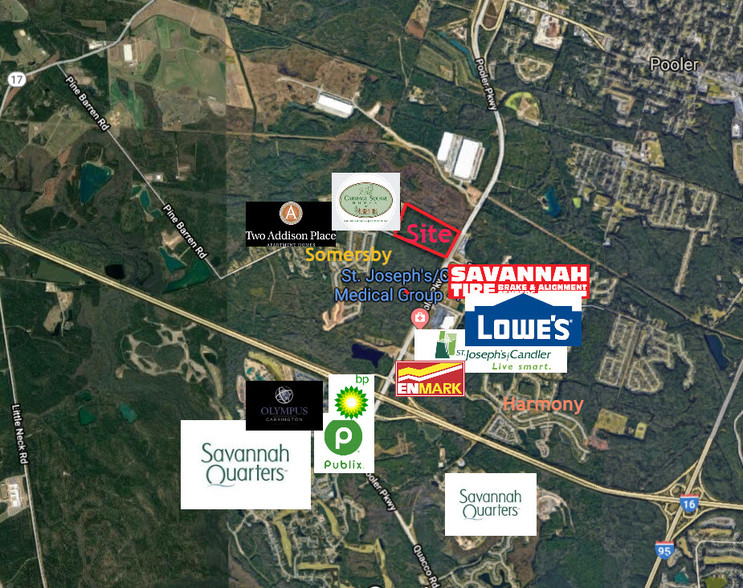 Pooler Pkwy, Pooler, GA for sale - Aerial - Image 1 of 1