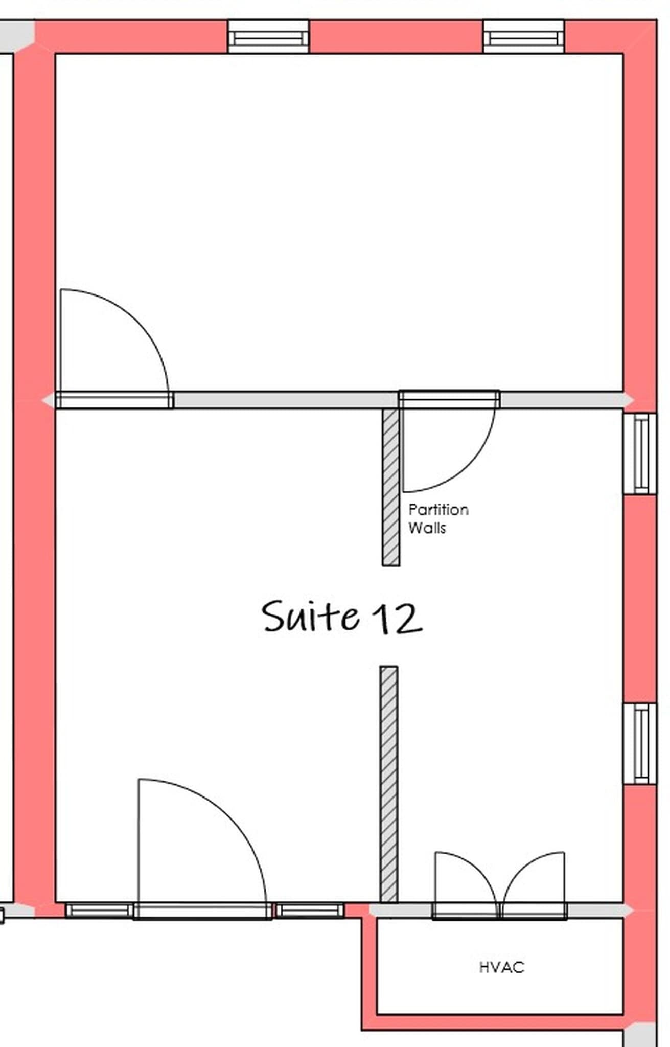 114 N Main St, Chelsea, MI à louer Plan d’étage- Image 1 de 1