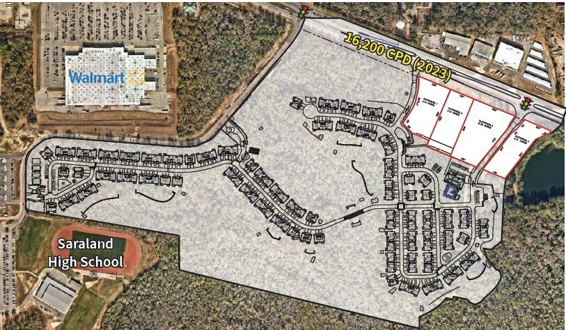 711 Industrial Pky, Saraland, AL à louer - Photo principale - Image 1 de 1