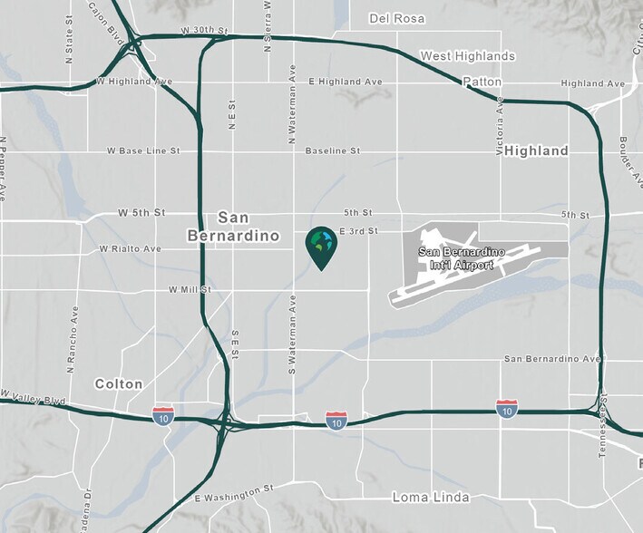 311 S Doolittle Ave, San Bernardino, CA à louer - Aérien - Image 2 de 3