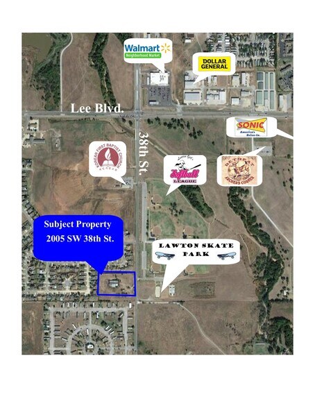 2005 SW 38th St, Lawton, OK à vendre - Photo du bâtiment - Image 1 de 3