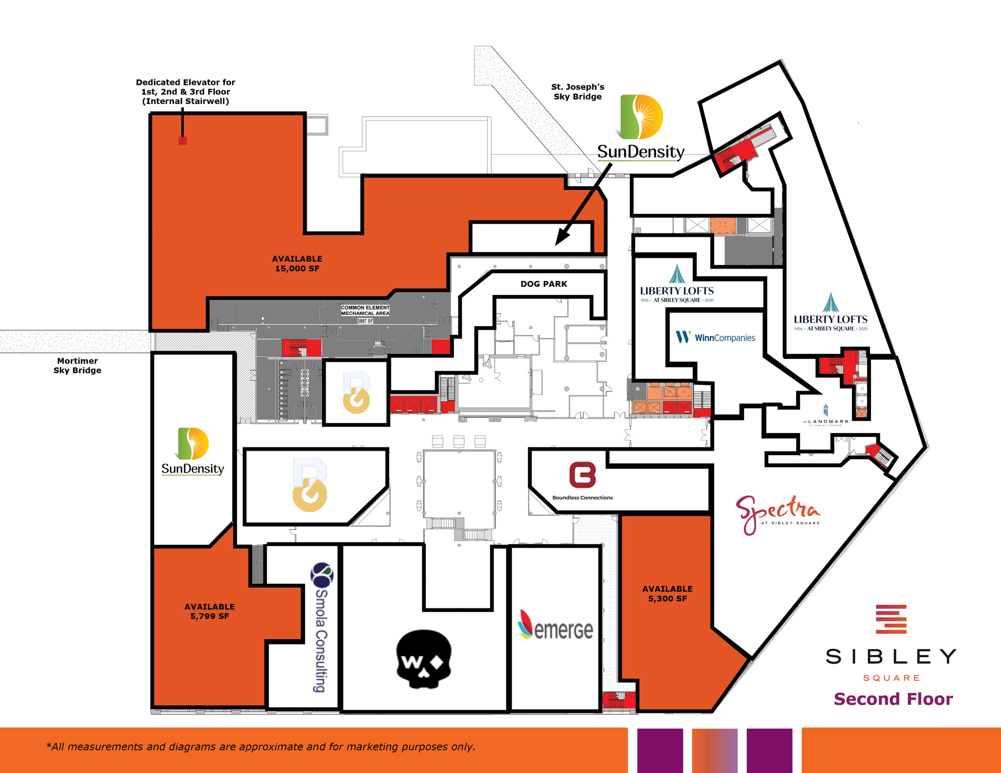 25 Franklin St, Rochester, NY for lease Floor Plan- Image 1 of 5