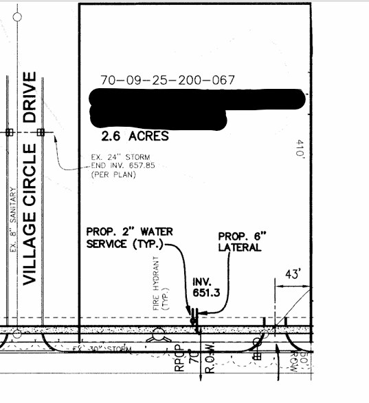10929 48th Avenue, Allendale, MI for sale - Site Plan - Image 2 of 2