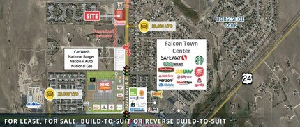 8035 Meridian Park Dr, Peyton, CO - AERIAL map view