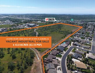 Plus de détails pour Dry Creek Rd, Auburn, CA - Terrain à vendre
