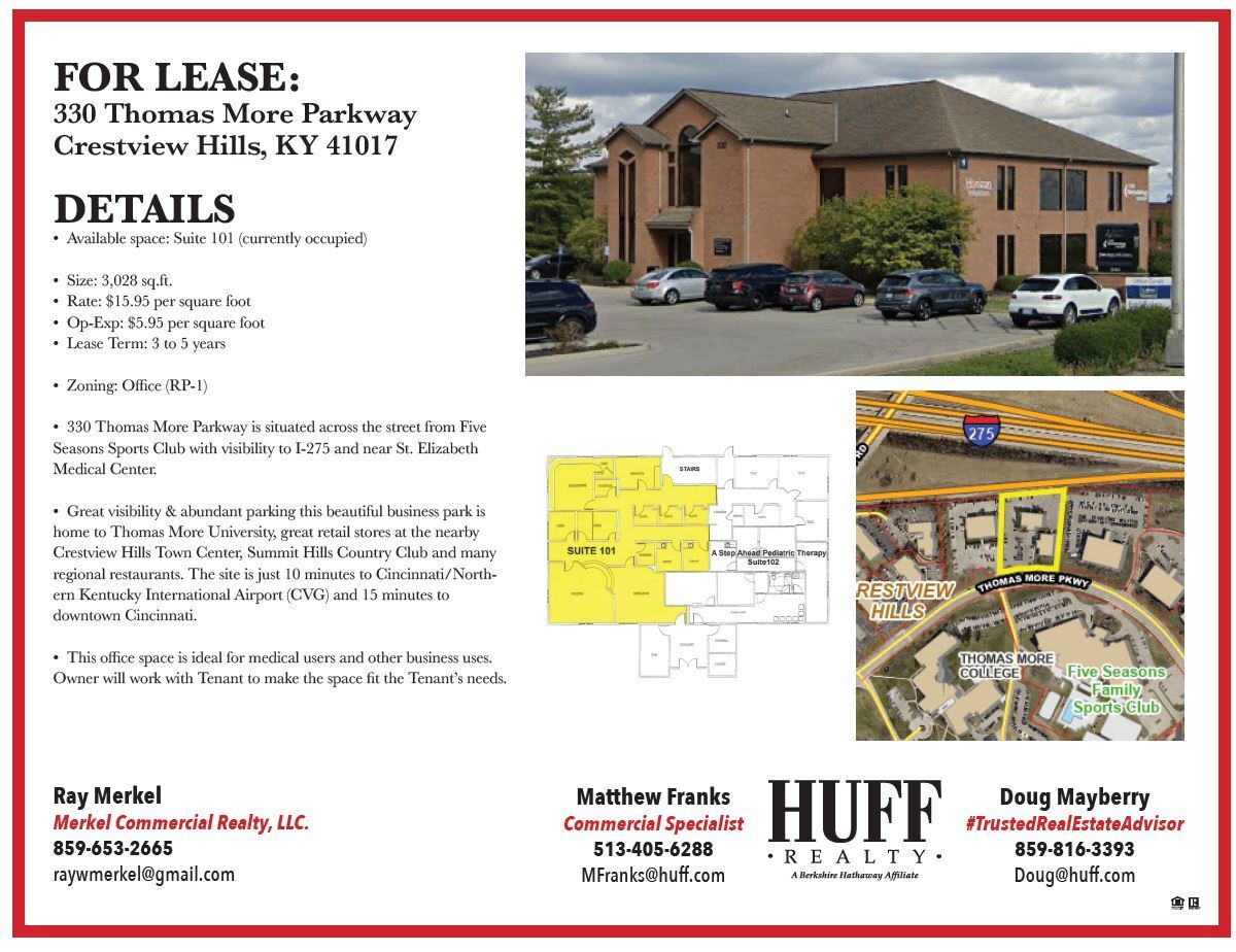 330 Thomas More Pky, Crestview Hills, KY for lease Building Photo- Image 1 of 1