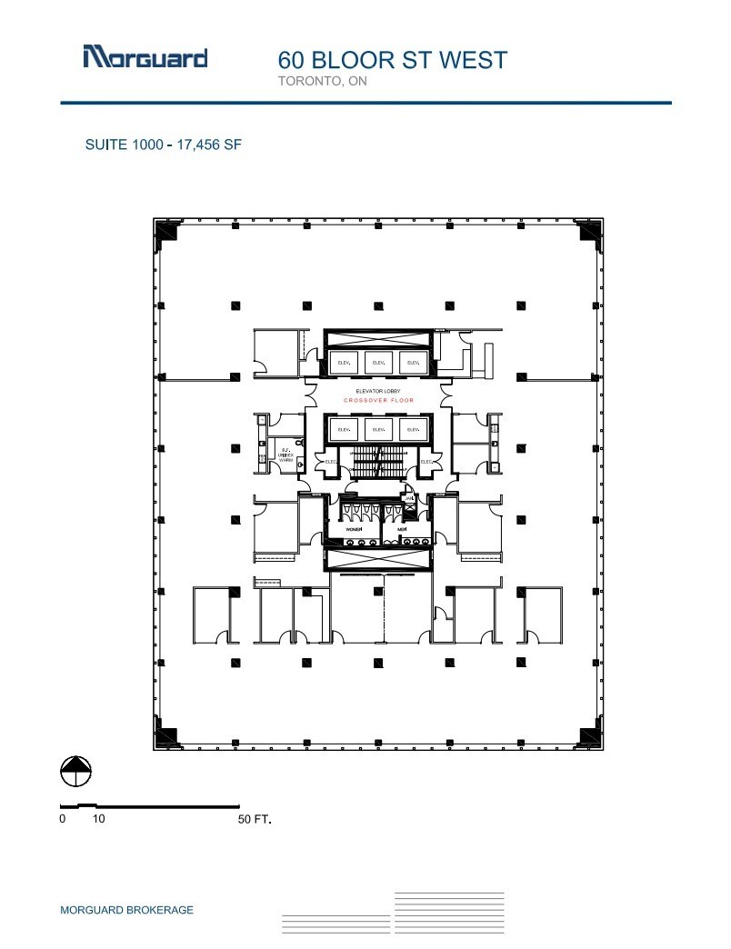 60 Bloor St W, Toronto, ON for lease Floor Plan- Image 1 of 1