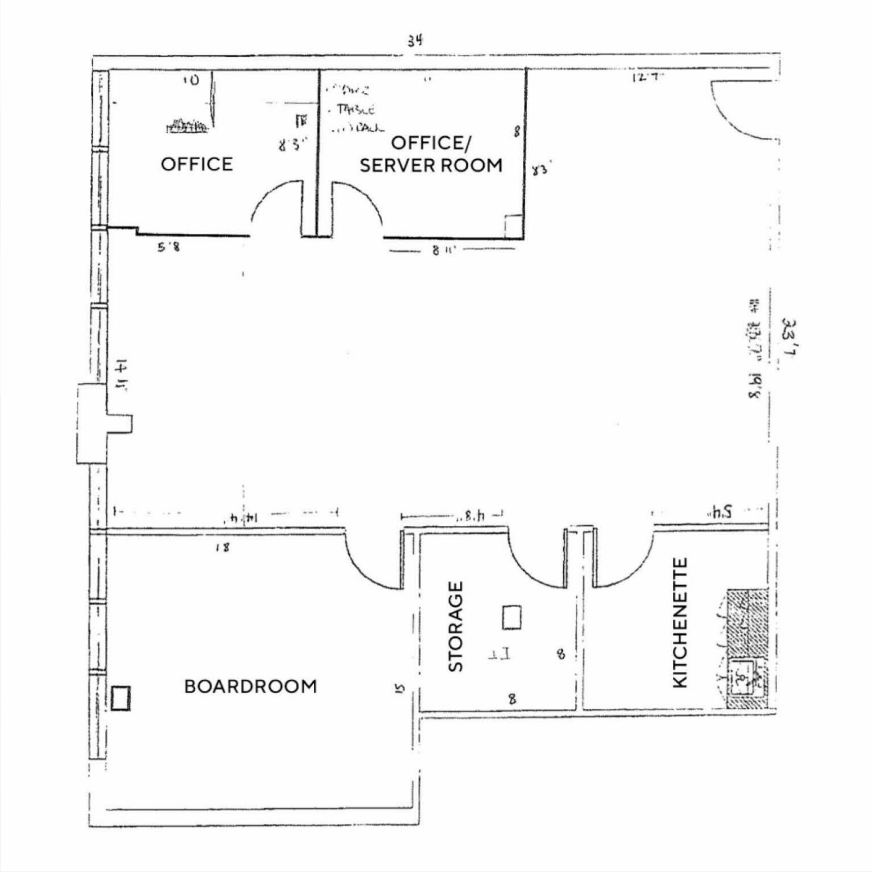 5945-5955 Airport Rd, Mississauga, ON for lease Floor Plan- Image 1 of 9