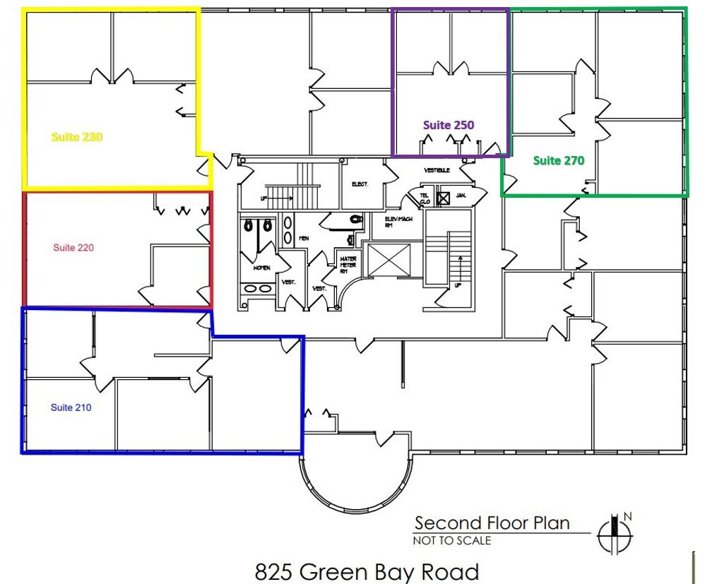 825 Green Bay Rd, Wilmette, IL for lease Floor Plan- Image 1 of 4