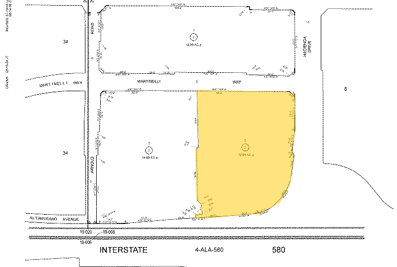 Martinelli Way, Dublin, CA for sale Plat Map- Image 1 of 3