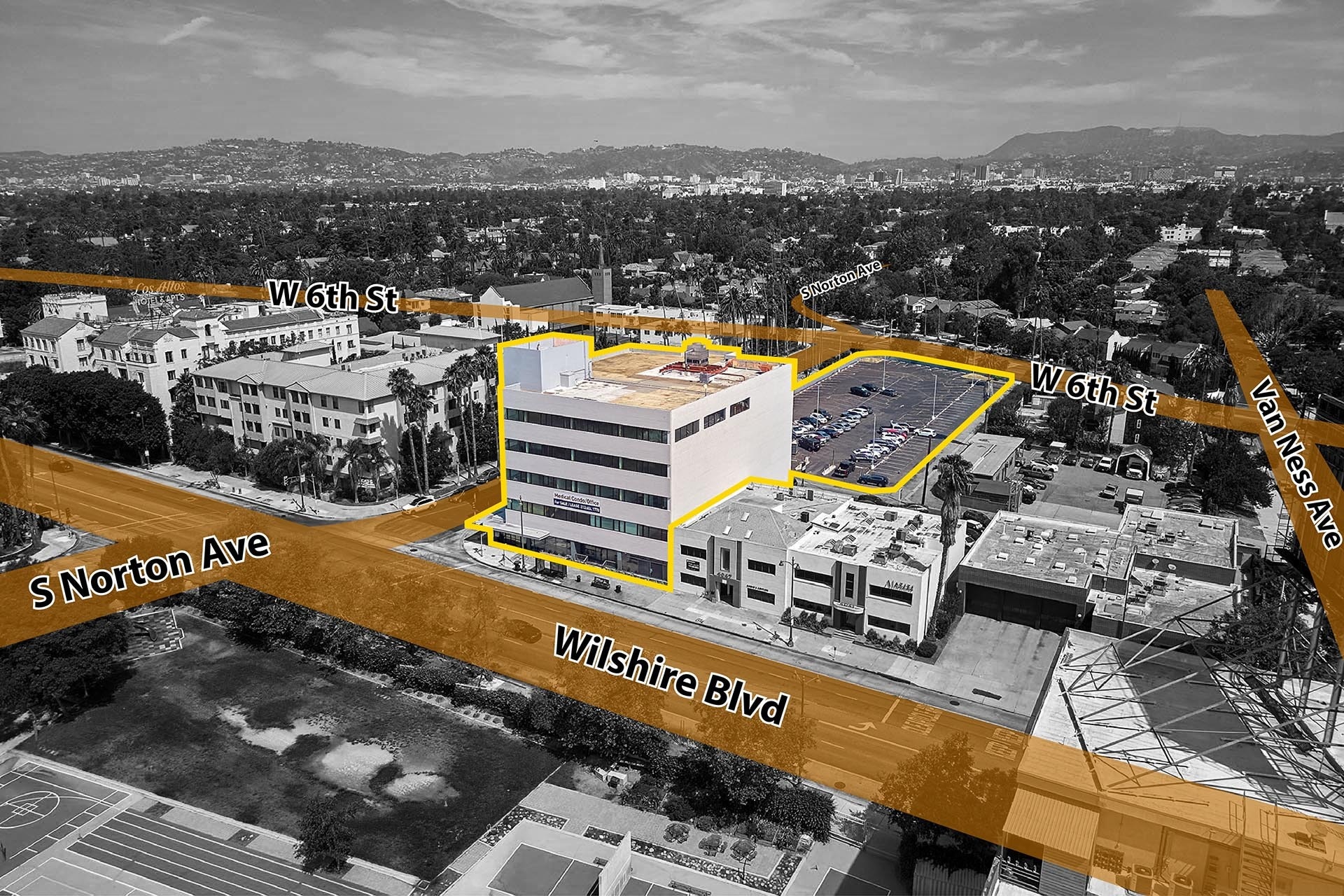 4055 Wilshire Blvd, Los Angeles, CA for lease Building Photo- Image 1 of 4