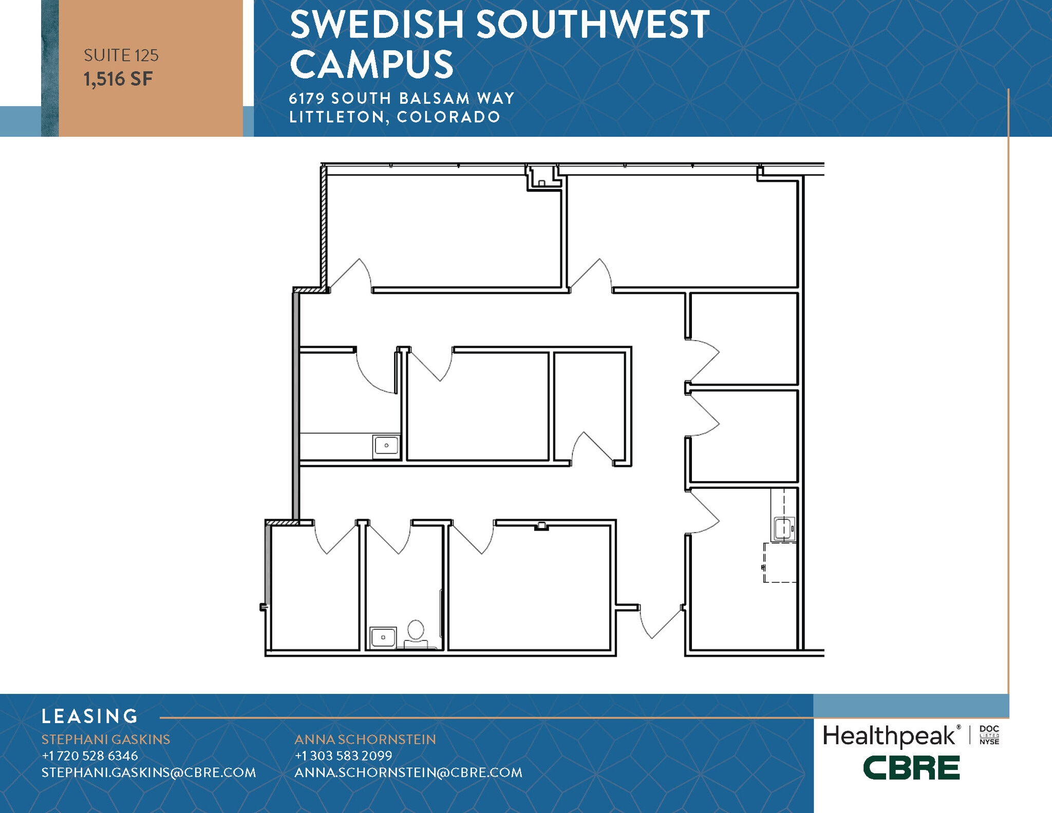 6179 S Balsam Way, Littleton, CO for lease Floor Plan- Image 1 of 1