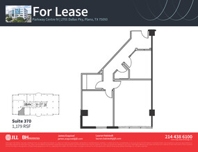 2701 Dallas Pky, Plano, TX à louer Plan d  tage- Image 1 de 1