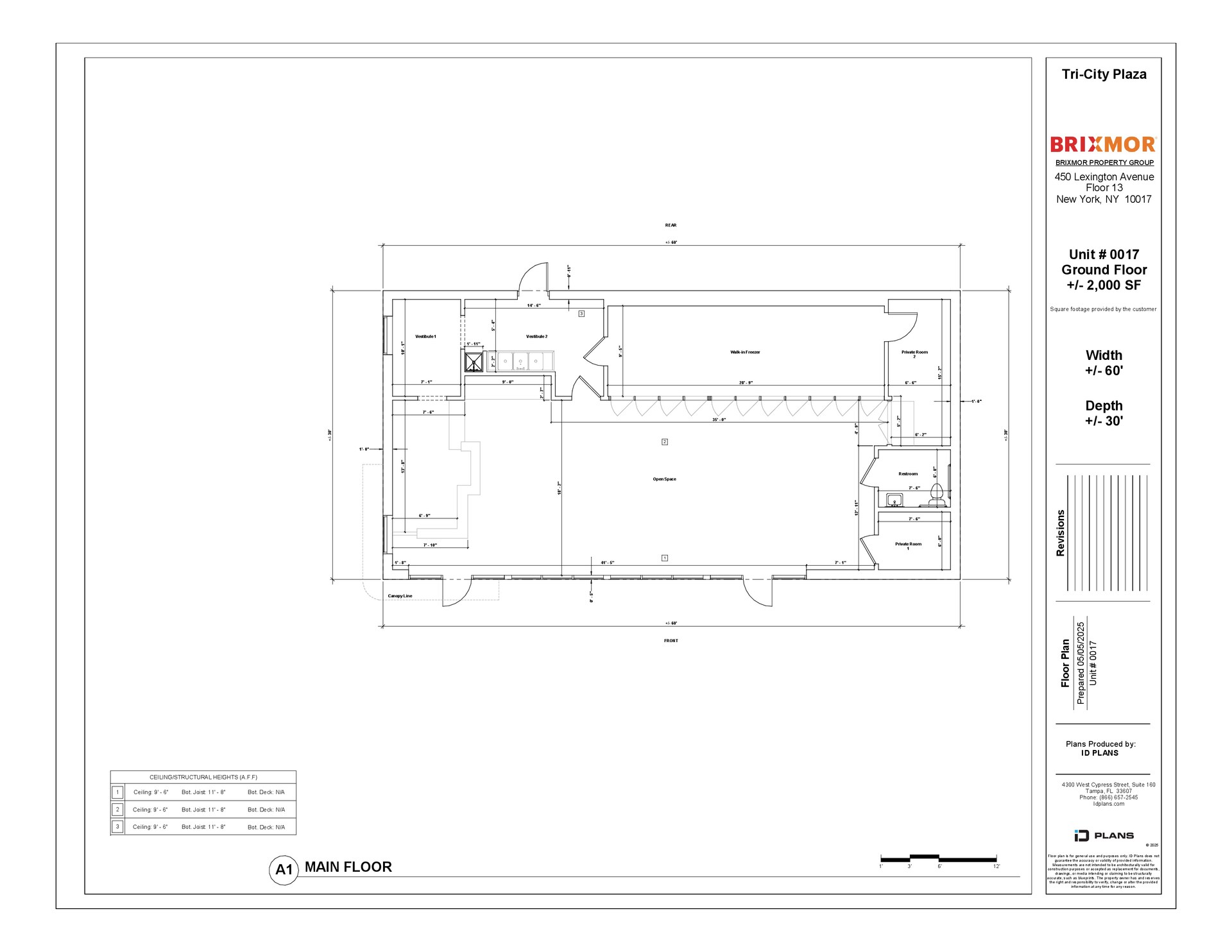 196 Tri City Plz, Somersworth, NH for lease Floor Plan- Image 1 of 4